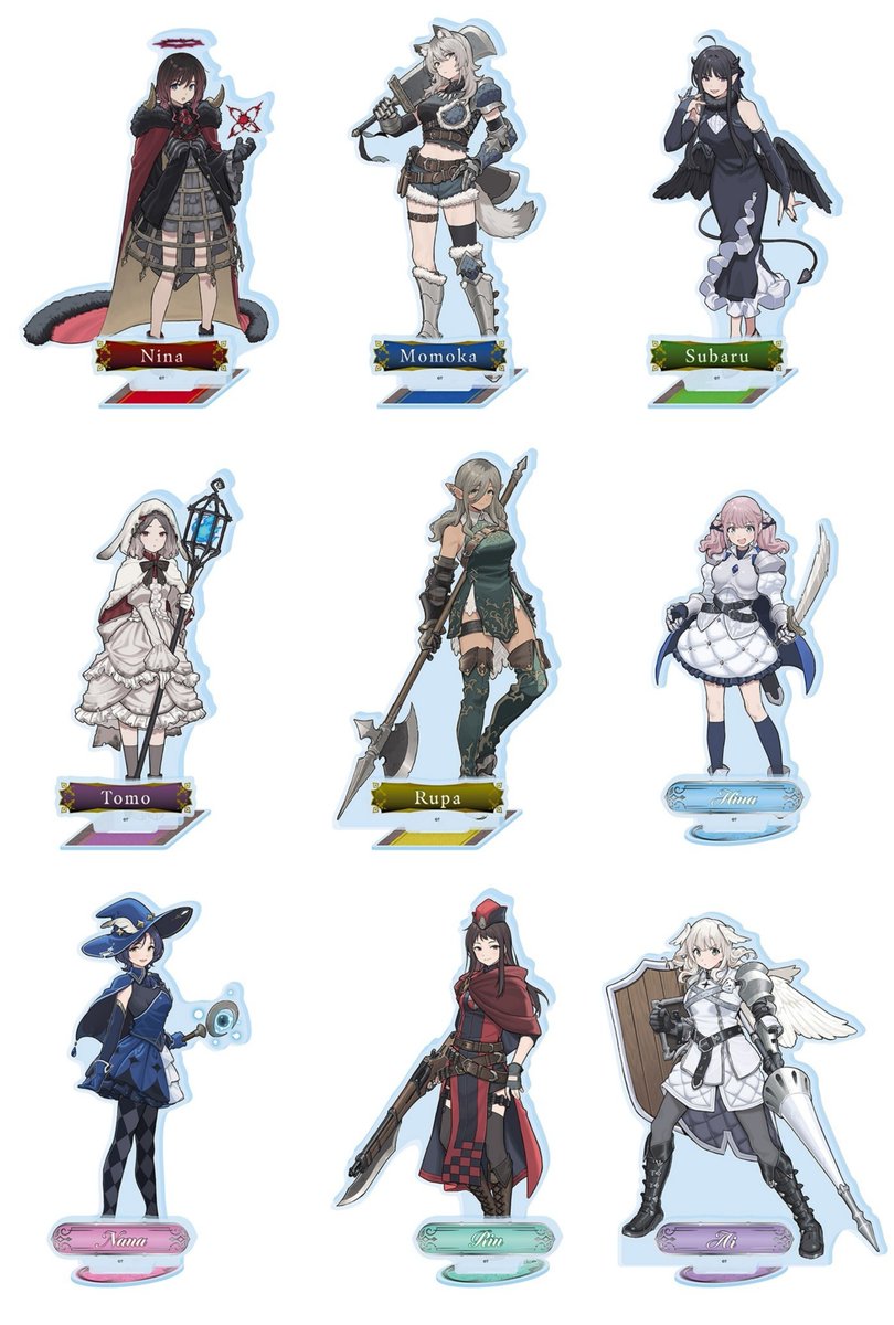 2025年8月上旬発売予定

アニメイトオンラインにて予約受付開始

ガールズバンドクライ アクリルスタンド(RPG風) 【アニメイト先行販売】

▼詳細はこちら↓
animetoyinfo.com/2025/05/23/gar…