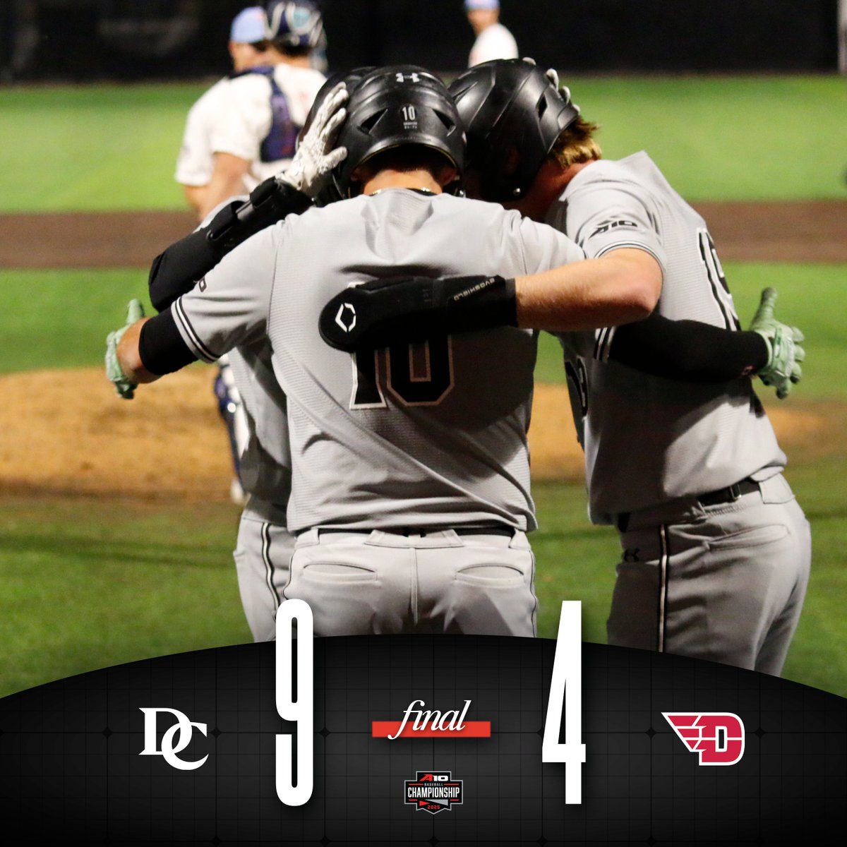 Katz slams the door, and the #CatsWin‼️

Davidson advances to meet George Mason at 11 a.m. tomorrow