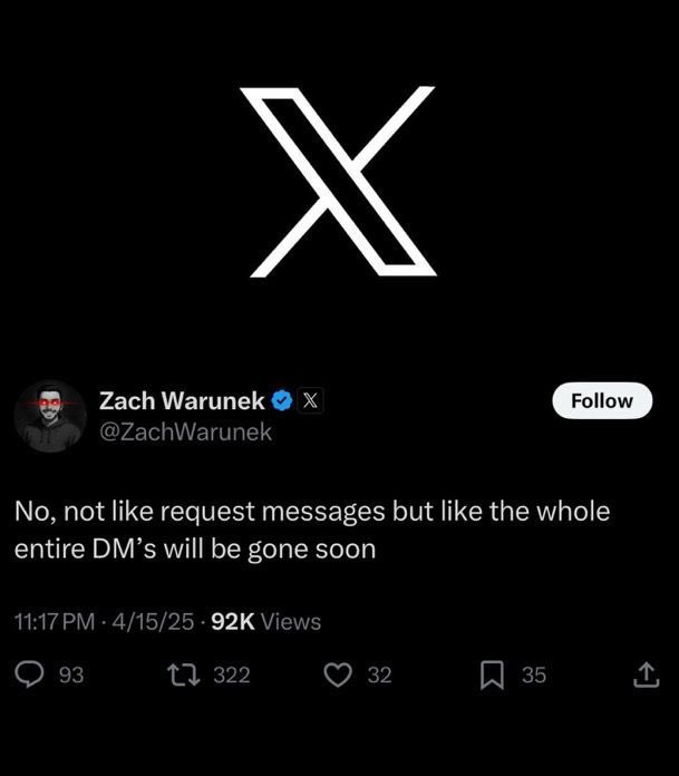 zjer_'s tweet image. بعد قرار حذف رسايل الخاص في تويتر وش ردة فعلك ؟