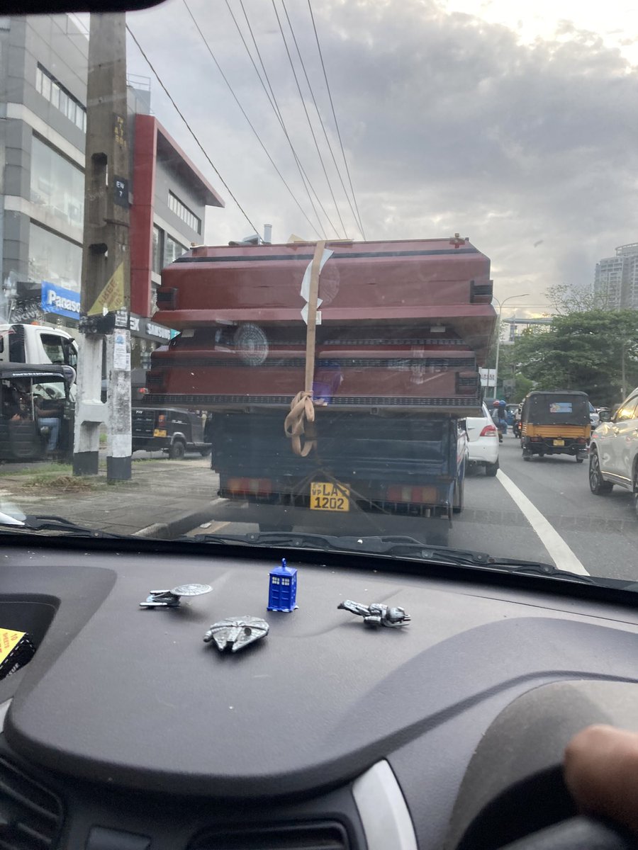 When you feel like you’re in the opening scene of a final destination movie.