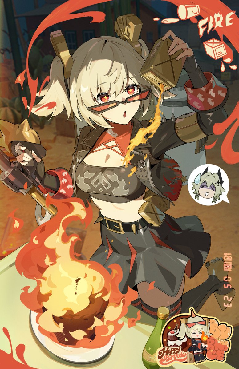 ZenlessWorld's tweet image. BURNICE BIRTHDAY ART 🎂

#ZenlessZoneZero #BurniceWhite #ZZZ