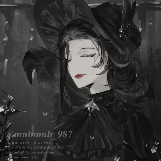 🐦‍⬛나리 그려줬다