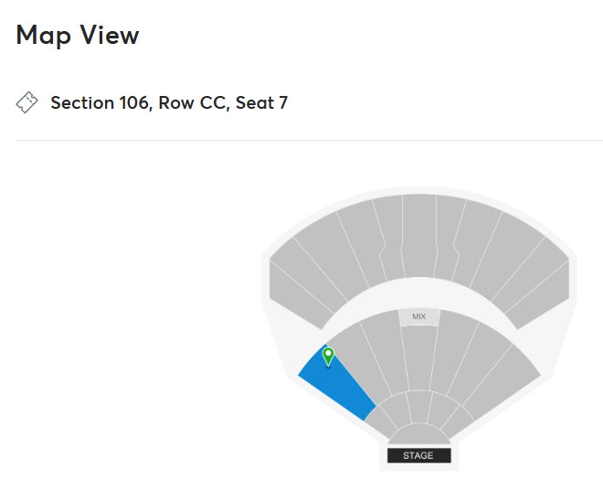 HyuneeBeLight's tweet photo. #WTS Baekhyun Reverie Tour Ticket - Rosemont Theatre
Section 106, Row CC, Seat 7
selling at face value, got a better seat so trying to sell this one.  
DM if interested
#baekhyunrchicago #wtsbaekhyunchicago #reveriechicago #baekhyunrosemont #baekhyunreverietour https://t.co/nnVtXXNg8k