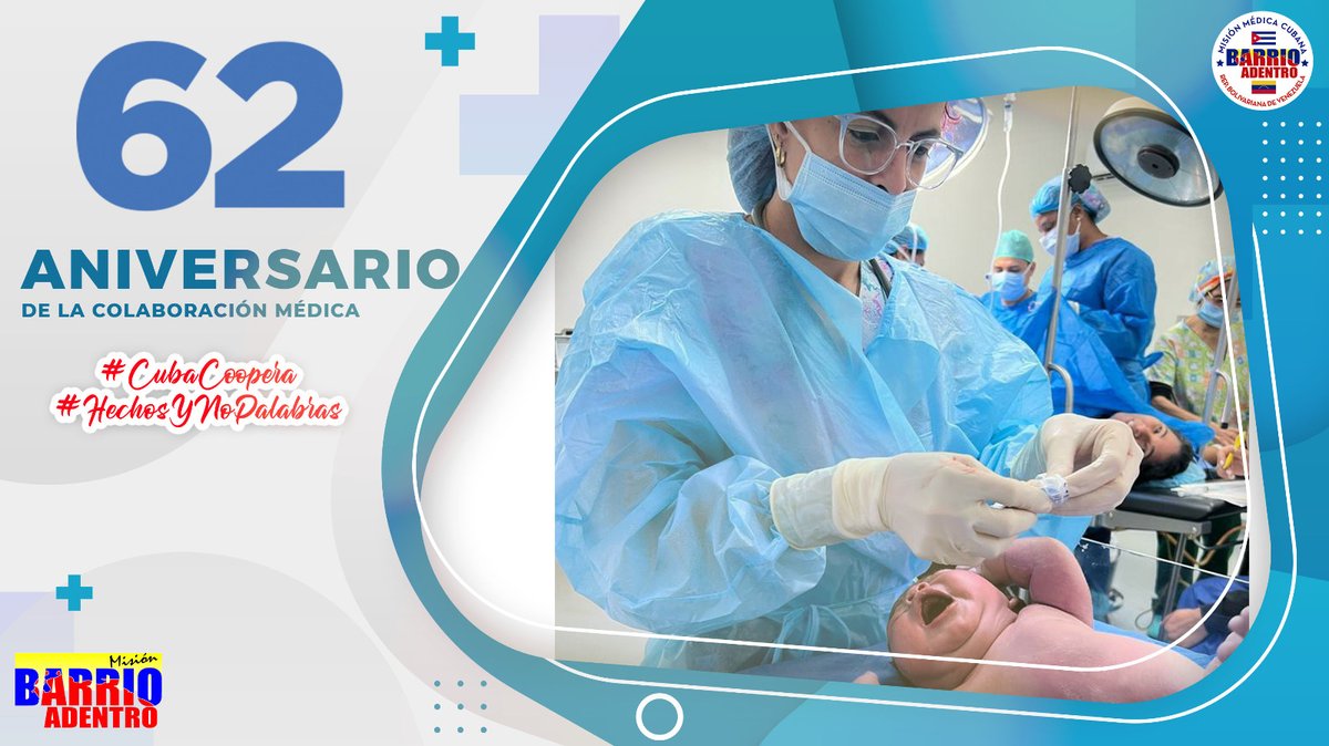 Cada vez que se hable de la colaboración médica cubana internacionalista, necesariamente hay que tener presente el pensamiento de  Fidel. Hoy le rendimos tributo a tantas páginas gloriosas de quienes la escribieron con hechos. Muchas felicidades en estos 62 años #CubaCoopera