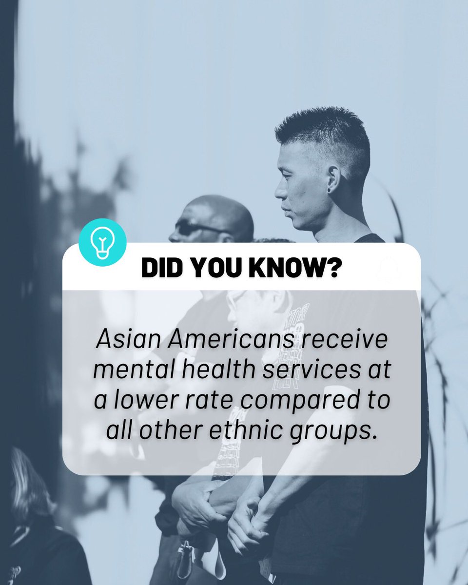 jlinfoundation's tweet image. #CulturallyCompetentCare is a key factor in nurturing empowered #AAPIYouth. Asian Americans receive #MentalHealth services as a much lower rate than other ethnic groups in the US.

Alongside our partners, we can ensure AANHPI youth receive the support they deserve to thrive. 🌏💙