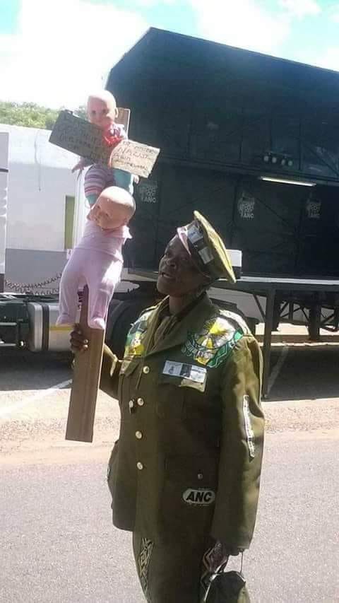 The chant, "Kill the Boer" isn't about lyrics alone. It comes with symbolic messages.