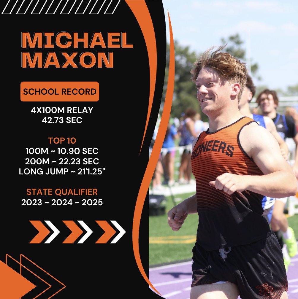 The joy you have when competing is so fun to watch Michael! Success didn't find you, you found it! Thank you for your leadership! #foreverapioneer #proudcoach