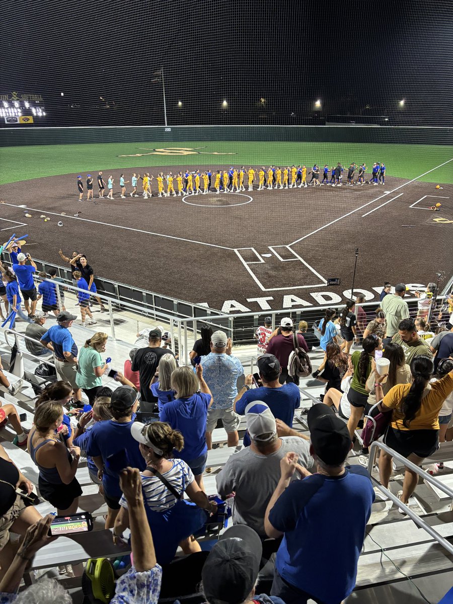 KSAT Nick Mantas (@ksatnick) on Twitter photo FINAL: Clear Springs 8, East Central 7. The Chargers scored 4 runs in the top of the 7th inning to take game one of this 6A D1 State Semifinal series. Game two is tomorrow at Wimberly High School at 6:45 p.m. 🐝🥎
<a href="/ECISDtweets/">East Central ISD</a> <a href="/_ECSoftball/">East Central Softball🥎</a> <a href="/ArriolaSuzette/">Suzette Arriola</a> <a href="/maggiwelham/">Coach Welham</a> <a href="/ksatnews/">KSAT 12</a> FINAL: Clear Springs 8, East Central 7. The Chargers scored 4 runs in the top of the 7th inning to take game one of this 6A D1 State Semifinal series. Game two is tomorrow at Wimberly High School at 6:45 p.m. 🐝🥎
<a href="/ECISDtweets/">East Central ISD</a> <a href="/_ECSoftball/">East Central Softball🥎</a> <a href="/ArriolaSuzette/">Suzette Arriola</a> <a href="/maggiwelham/">Coach Welham</a> <a href="/ksatnews/">KSAT 12</a>