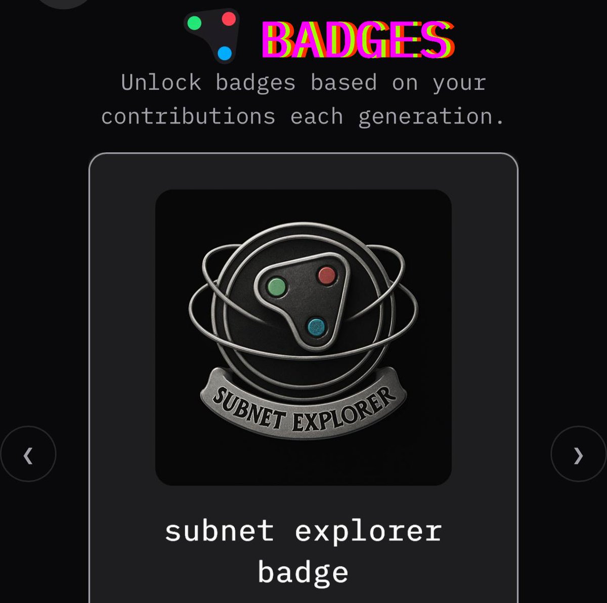 Update—Kite Ai 
10K Badges. 

Complete Tasks , Badges and Quiz . Start Testnting through Staking.

Go to: 
testnet.gokite.ai/?referralCode=…
-Connect Same Wallet
-Complete Professor( Quiz) 
-Claim Badges

-Claim Faucet 
-Stake Mini 1 Kite
-Go to Profile” Connect Socail”
-Earn More XPS
