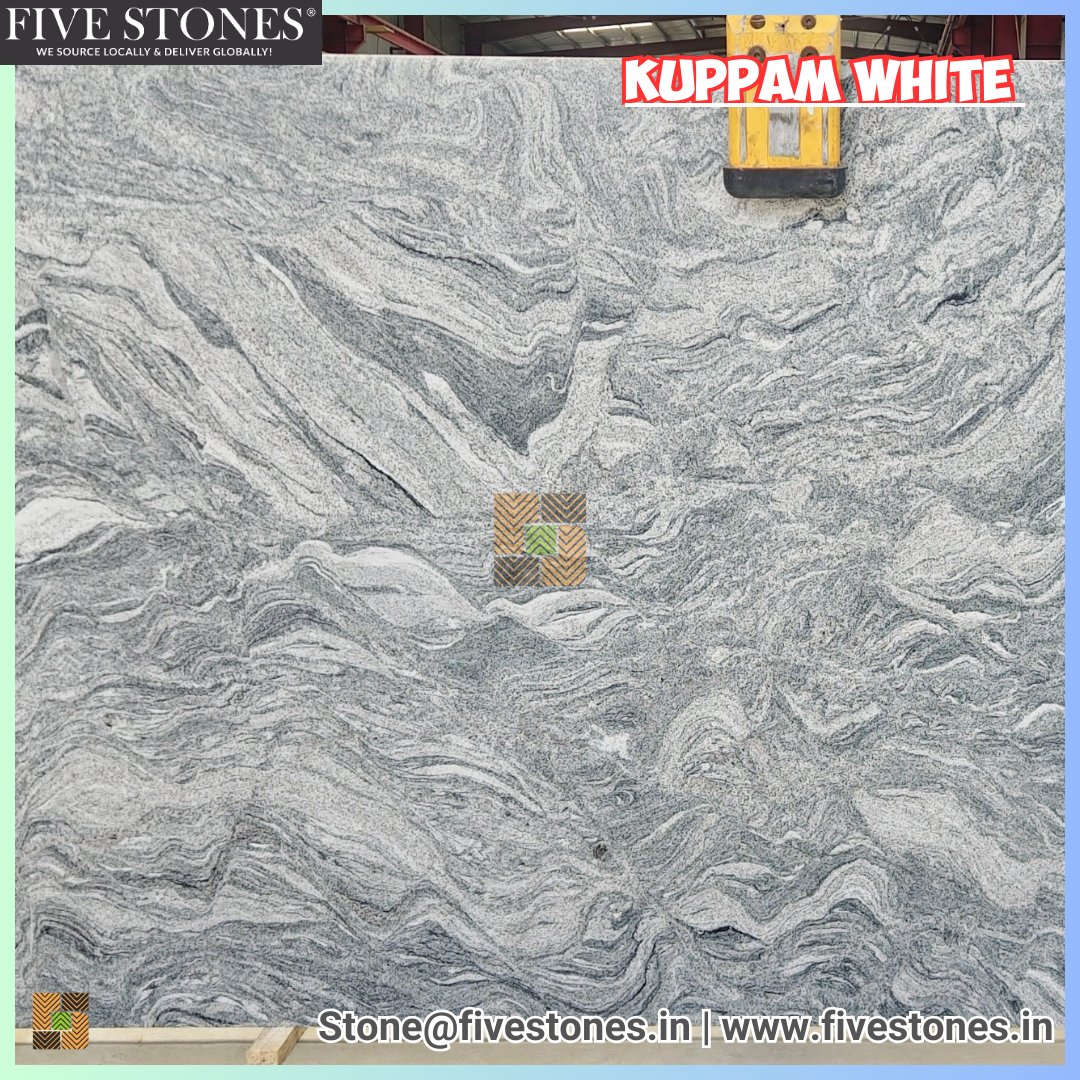 5iveStones's tweet image. Kuppam White Granite | 2cm | Polished
Size: 347x200 cm (136x79 in)
83 slabs ready for export.
📩 stone@fivestones.in | WhatsApp: +91 93588 15099
#GraniteIndia #StoneExport #KuppamWhite