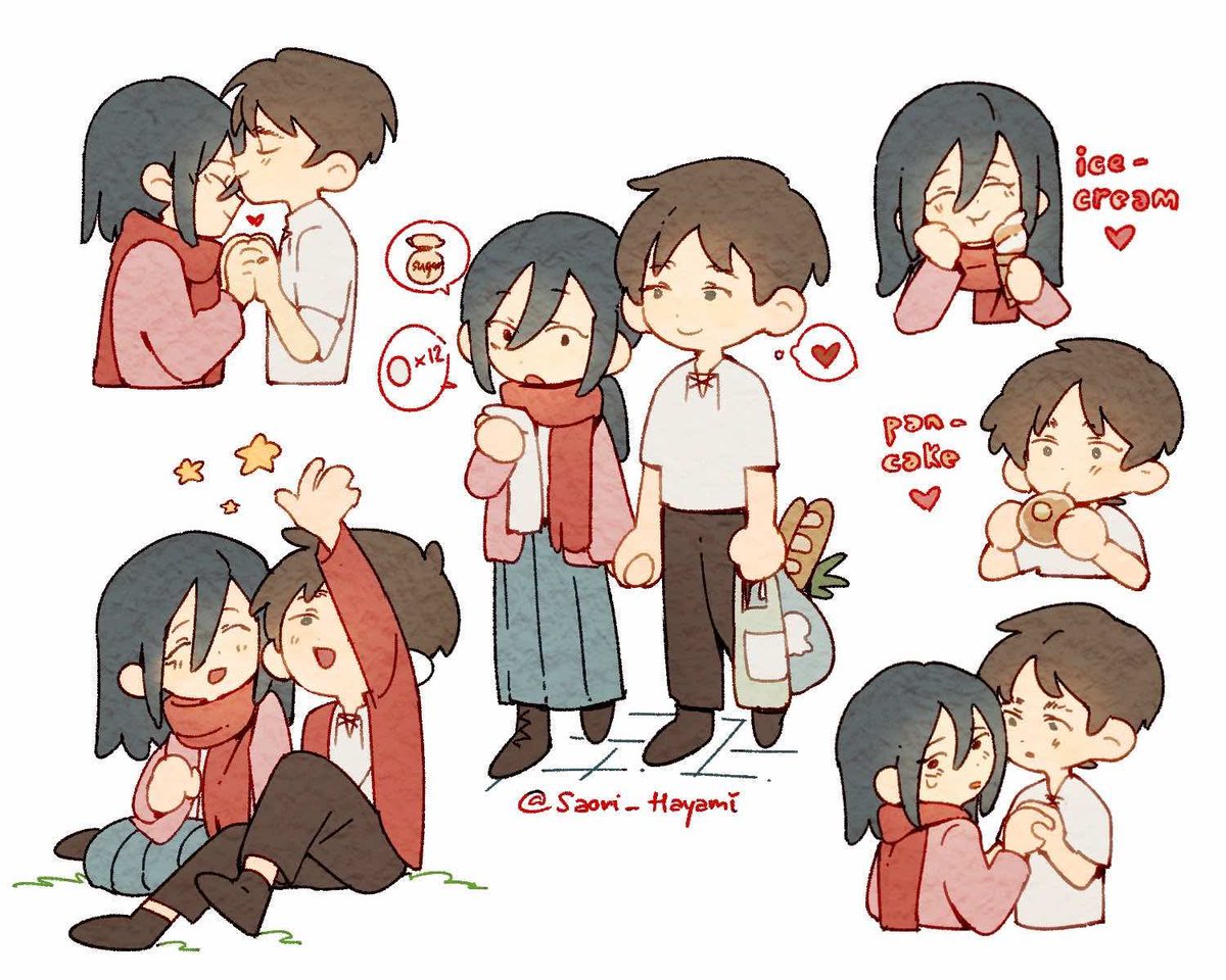 Saori_Hayami's tweet photo. #eremika #aot https://t.co/j2V2G2Ynxi