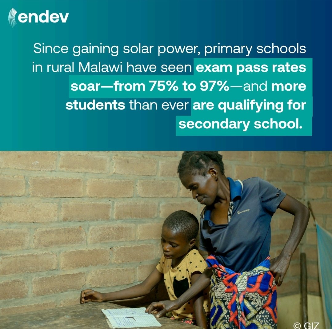 "#ClimateWeek 

The change is real. The future is brighter. Let's light up every corner of our world with sustainable power, so everyone child learning in remote places can chase their dreams again 🌟. Full story :endev.info/impact-stories…
#EnDev #RenewableEnergy #Sustainability
