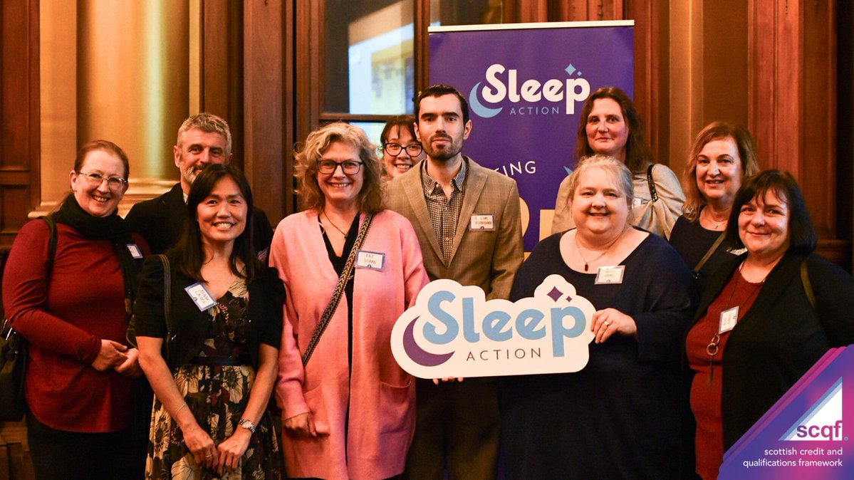 SCQF Partnership (@scqfpartnership) on Twitter photo 😴 Did you know there's a qualification on the #SCQF that's all about sleep counselling?
🛌 Paediatric Sleep Counselling from <a href="/sleepactionorg/">Sleep Action</a> is at SCQF Level 7!
It's aimed at those in health, education, or social care.
🔗 Learn more: scqf.org.uk/news-and-blog/…
#sleepqualification 😴 Did you know there's a qualification on the #SCQF that's all about sleep counselling?
🛌 Paediatric Sleep Counselling from <a href="/sleepactionorg/">Sleep Action</a> is at SCQF Level 7!
It's aimed at those in health, education, or social care.
🔗 Learn more: scqf.org.uk/news-and-blog/…
#sleepqualification