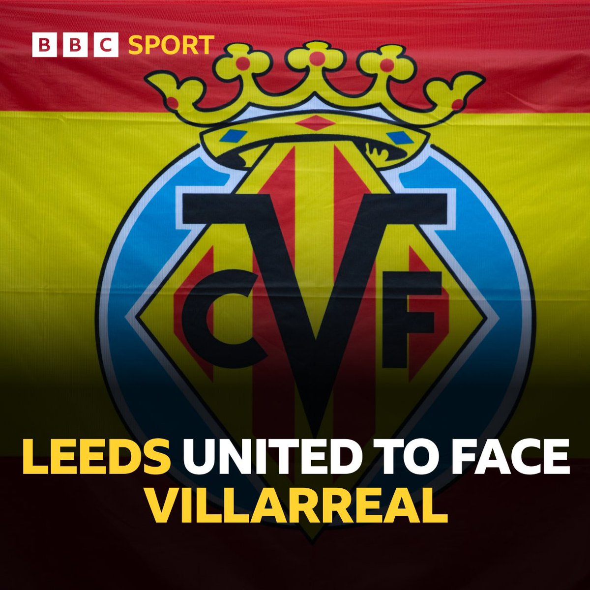 🇪🇸 LEEDS UNITED TO HOST LA LIGA OUTFIT

Top flight Spanish side Villarreal CF will play Leeds United in pre-season friendly at Elland Road.

🗓️ Saturday, August 2nd
🕒 Kick-off 3pm


#LUFC | #BBCFootball