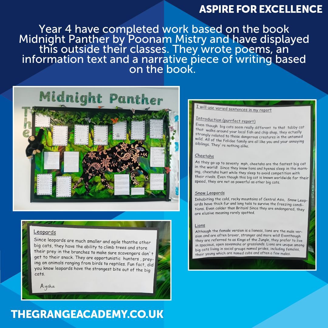 Year 4 have created some excellent work throughout this half-term in a variety of subjects. Well done to you all. #year4 #excellentwork #