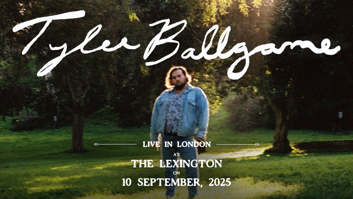 Metropolis Music (@metropolismusic) on Twitter photo ON SALE >> Tyler Ballgame will play London's <a href="/thelexington/">The Lexington</a> in September โญ๏ธ
Get tickets ๐ metropolism.uk/jefM50VvCUu ON SALE >> Tyler Ballgame will play London's <a href="/thelexington/">The Lexington</a> in September โญ๏ธ
Get tickets ๐ metropolism.uk/jefM50VvCUu