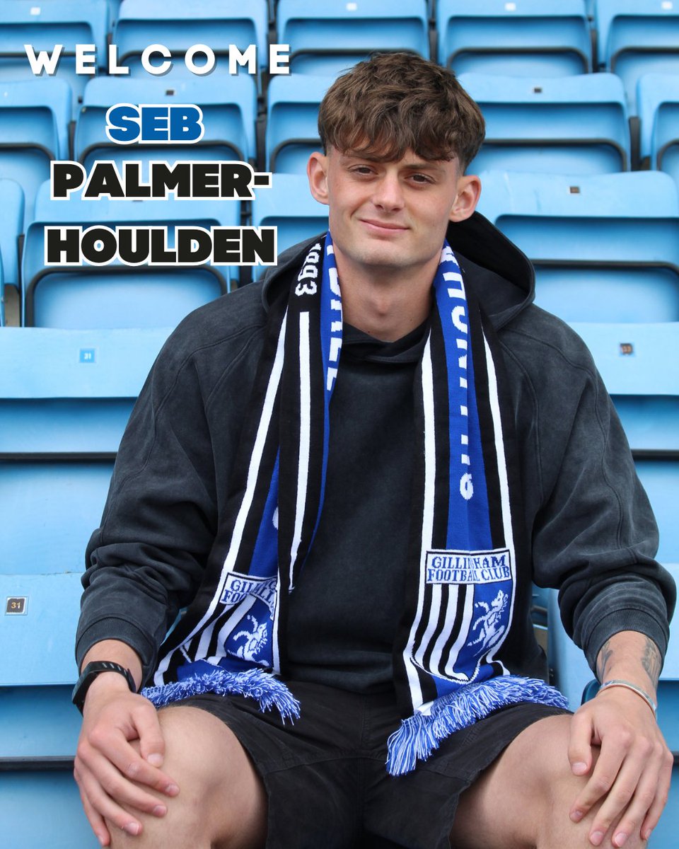 TheGillsFC's tweet image. We are delighted to announce the signing of 21-year-old striker, Seb Palmer-Houlden, from Bristol City on a three-year deal for an undisclosed fee. ✍️

Welcome, Seb. 🤝

#Gills