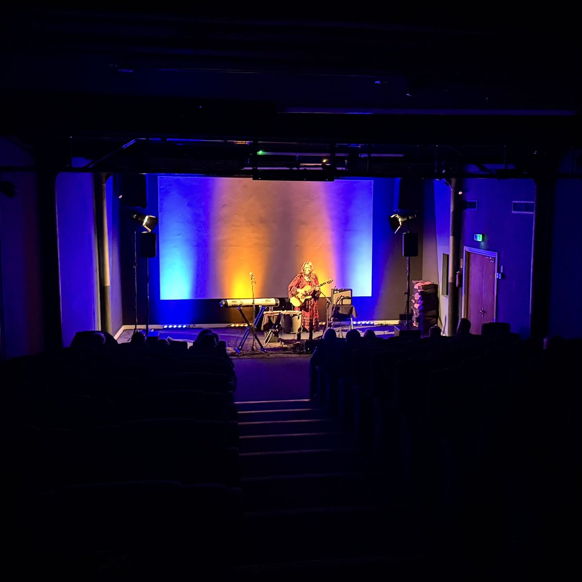 sarahmcquaid's tweet image. Here’s a lovely photo taken by longtime supporter Peps Türler last night at the #LeighFilmFactory in #LeighSpinnersMill, plus a few more taken by Martin that show his beautiful #stagelighting to fine effect, and one of my -&amp;gt;