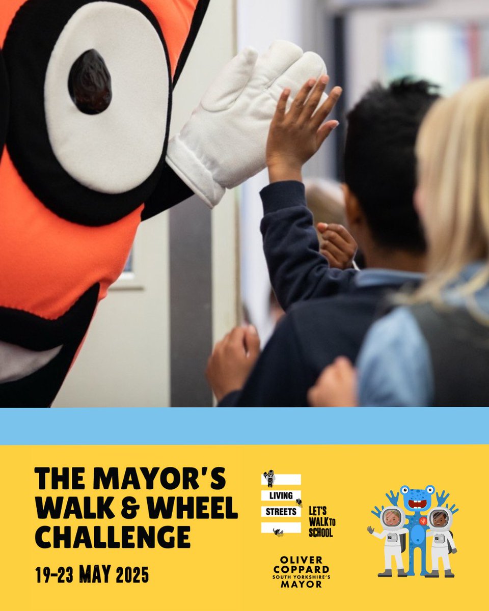 South Yorkshire Mayoral Combined Authority (@southyorksmca) on Twitter photo This week, as part of Mayor Oliver Coppard’s Walk and Wheel Challenge, our Active Travel Commissioner <a href="/Ed_Clancy/">Ed Clancy OBE</a> visited Holt House and Carterknowle School to hear about how active travel support is benefitting the school and supporting a healthier, happier community. 144 primary This week, as part of Mayor Oliver Coppard’s Walk and Wheel Challenge, our Active Travel Commissioner <a href="/Ed_Clancy/">Ed Clancy OBE</a> visited Holt House and Carterknowle School to hear about how active travel support is benefitting the school and supporting a healthier, happier community. 144 primary