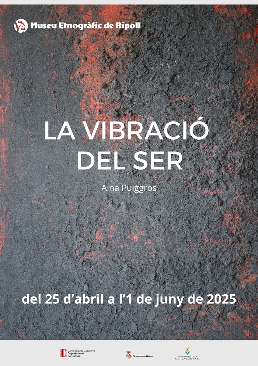 MuseuRipoll 🎗 (@museuripoll) on Twitter photo 🌀 Encara pots visitar l’exposició d’Aina Puiggros al <a href="/MuseuRipoll/">MuseuRipoll 🎗</a>!
Una experiència artística i meditativa oberta fins a l’1 de juny.
<a href="/Aj_Ripoll/">Ajuntament de Ripoll</a> 🌀 Encara pots visitar l’exposició d’Aina Puiggros al <a href="/MuseuRipoll/">MuseuRipoll 🎗</a>!
Una experiència artística i meditativa oberta fins a l’1 de juny.
<a href="/Aj_Ripoll/">Ajuntament de Ripoll</a>