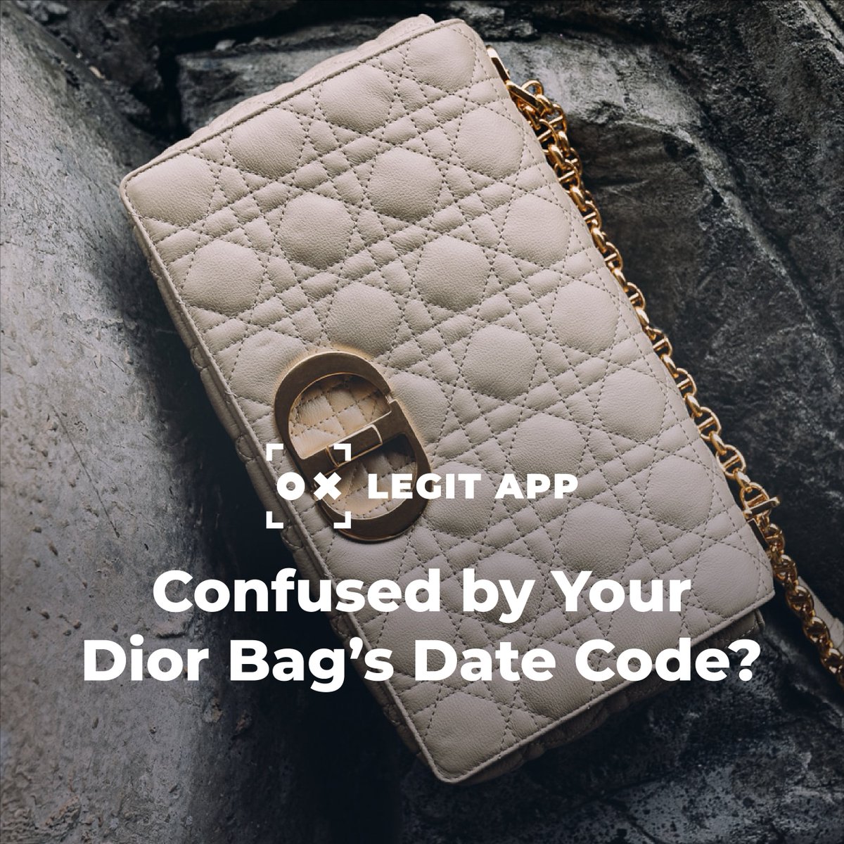 legitappcom's tweet image. Confused by Dior date codes? 🤔 Our easy guide breaks it down—find it, read it, authenticate it.  Master luxury authentication with AuthClass. 🚀

More details ➡️: legitapp.com/blog/confused-…

#Dior #handbags  #DateCode #DiorAuthentication #Luxury #AuthenticateYourDior #DiorBagTips…