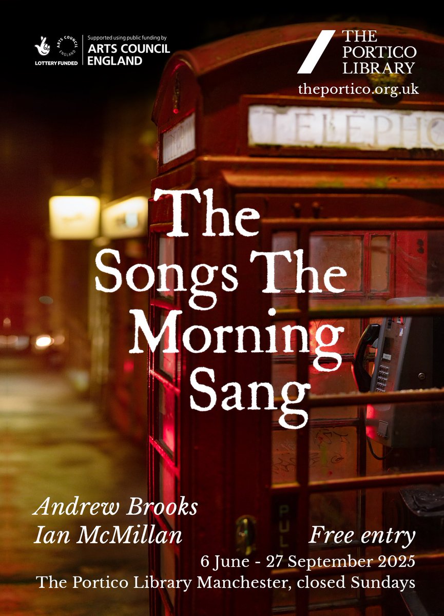 Andrew Brooks (@andrewpbrooks) on Twitter photo Just around two weeks to go till the opening of <a href="/IMcMillan/">Ian McMillan</a> and my exhibition The Songs The Morning Sang at the <a href="/ThePortico/">The Portico Library</a> Library, #Manchester
Find out more about the exhibition using the link below, also find details on the opening night on June 5th, andrewbrooksartist.com/songs-the-morn⦠Just around two weeks to go till the opening of <a href="/IMcMillan/">Ian McMillan</a> and my exhibition The Songs The Morning Sang at the <a href="/ThePortico/">The Portico Library</a> Library, #Manchester
Find out more about the exhibition using the link below, also find details on the opening night on June 5th, andrewbrooksartist.com/songs-the-mornā¦
