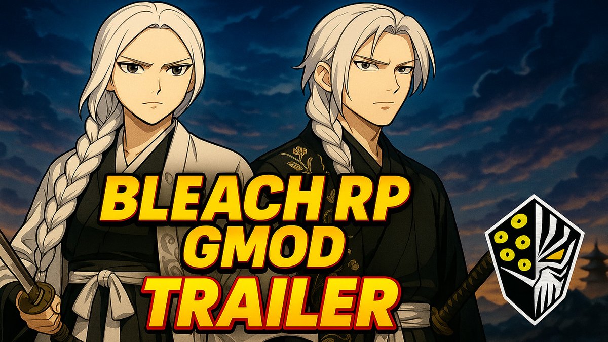 TRAILER : BLEACH RP KANA ET SHIN TSUNAYASHIRO !
youtu.be/2IX3gQ054Ho

#BLEACH #gmod #roleplay