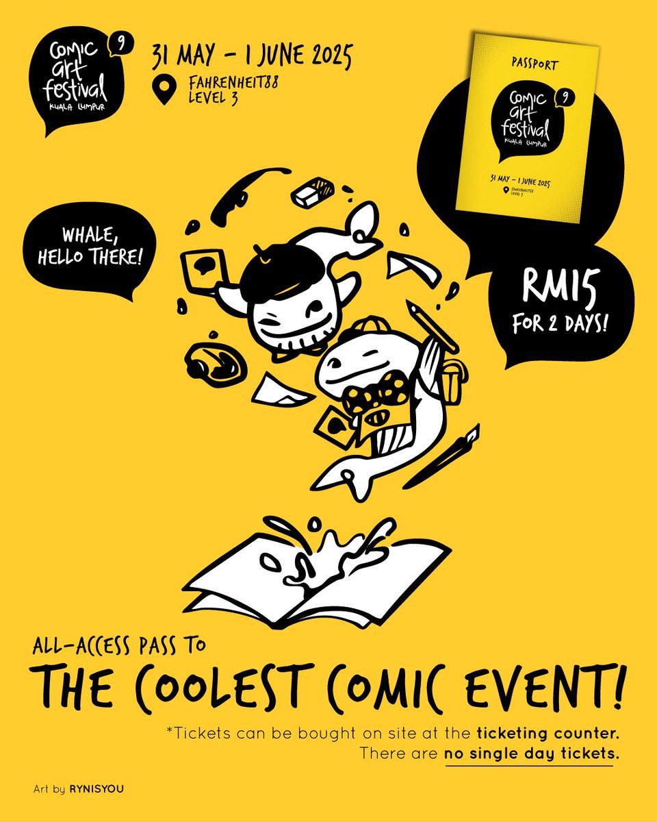 Comic Art Festival KL tweet media