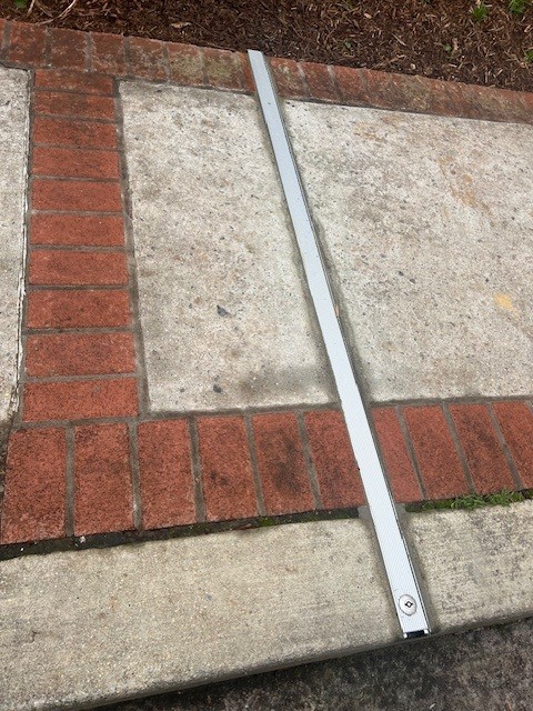 A recent installation in a private estate in Maryland in the U.S.

Can you see how the channel blends in perfectly with the concrete slab and brick pavement?

👀