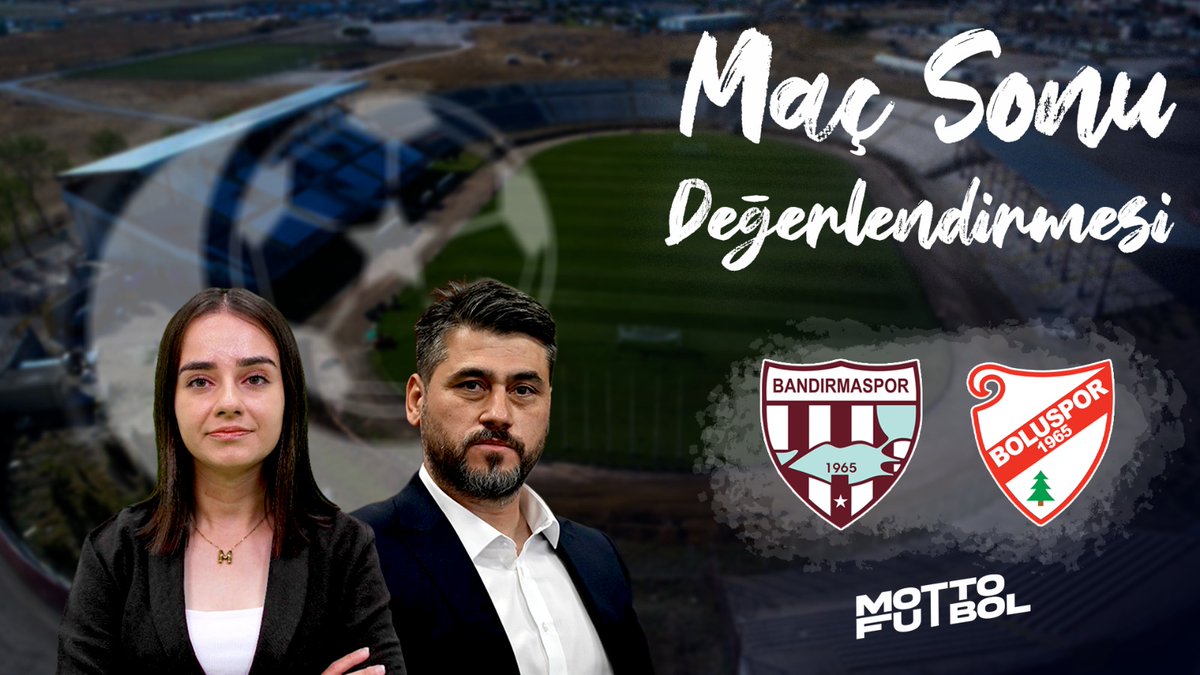 Motto Futbol (@mottofutbol) on Twitter photo 📺 Maçın değerlendirmesi maç biter bitmez YouTube kanalımızda!
Bandırmaspor v Boluspor
🎙 <a href="/mirayykamac/">Miray Kamaç</a>
🎙 <a href="/recepkaratepe/">Recep KARATEPE</a>
İzlemek için abone olun. 👉 youtube.com/mottofutbol 📺 Maçın değerlendirmesi maç biter bitmez YouTube kanalımızda!
Bandırmaspor v Boluspor
🎙 <a href="/mirayykamac/">Miray Kamaç</a>
🎙 <a href="/recepkaratepe/">Recep KARATEPE</a>
İzlemek için abone olun. 👉 youtube.com/mottofutbol