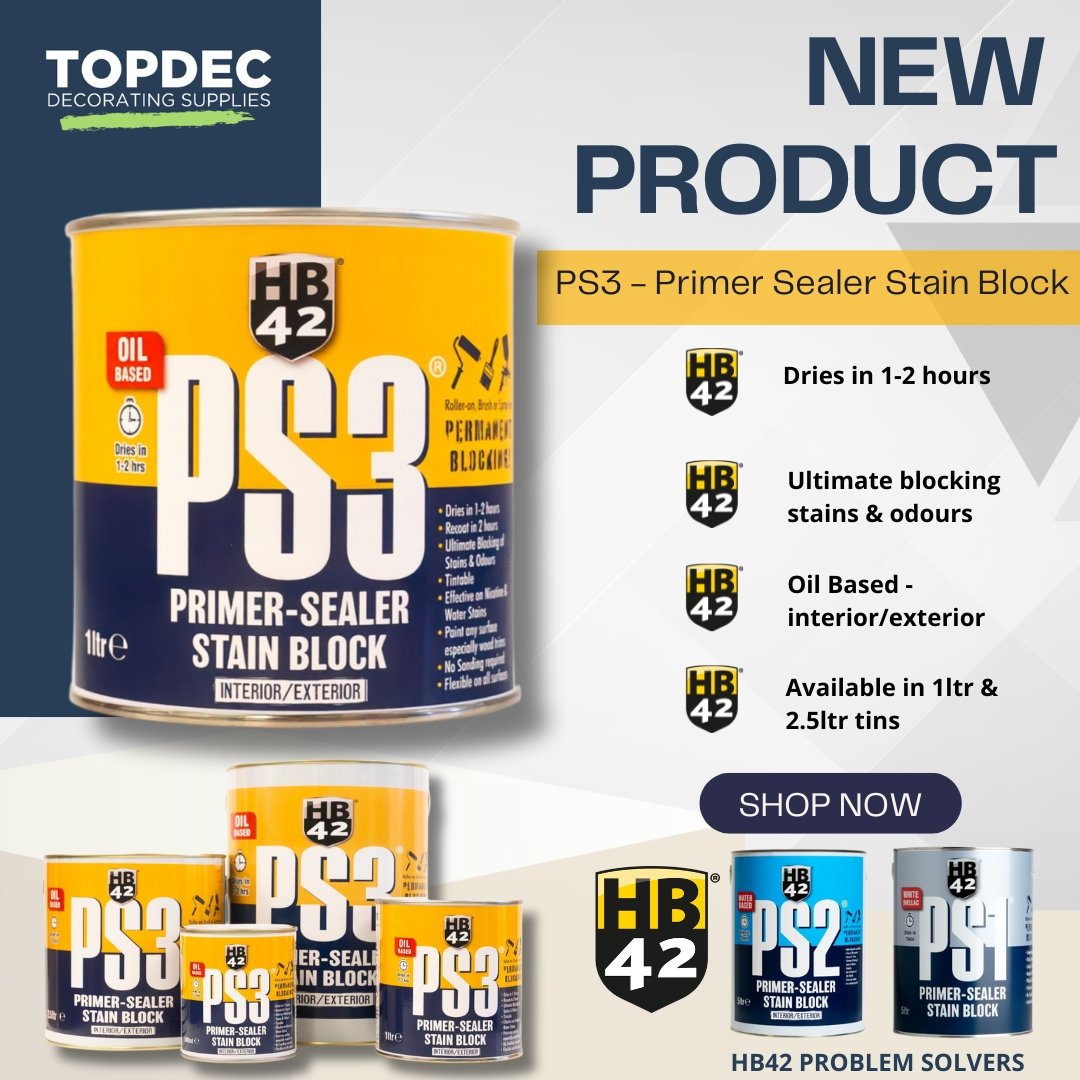 topdecbrush's tweet image. Say goodbye to stubborn stains and hello to smooth, sealed surfaces!

Ideal for both interior &amp;amp; exterior use.

Shop now: topdecbrush.com/product-page/h…

#TopdecTools #HB42 #DecoratorEssentials #StainBlocker #PrimerSealer #ProFinish #PaintingTools #TradeQuality
@HB42