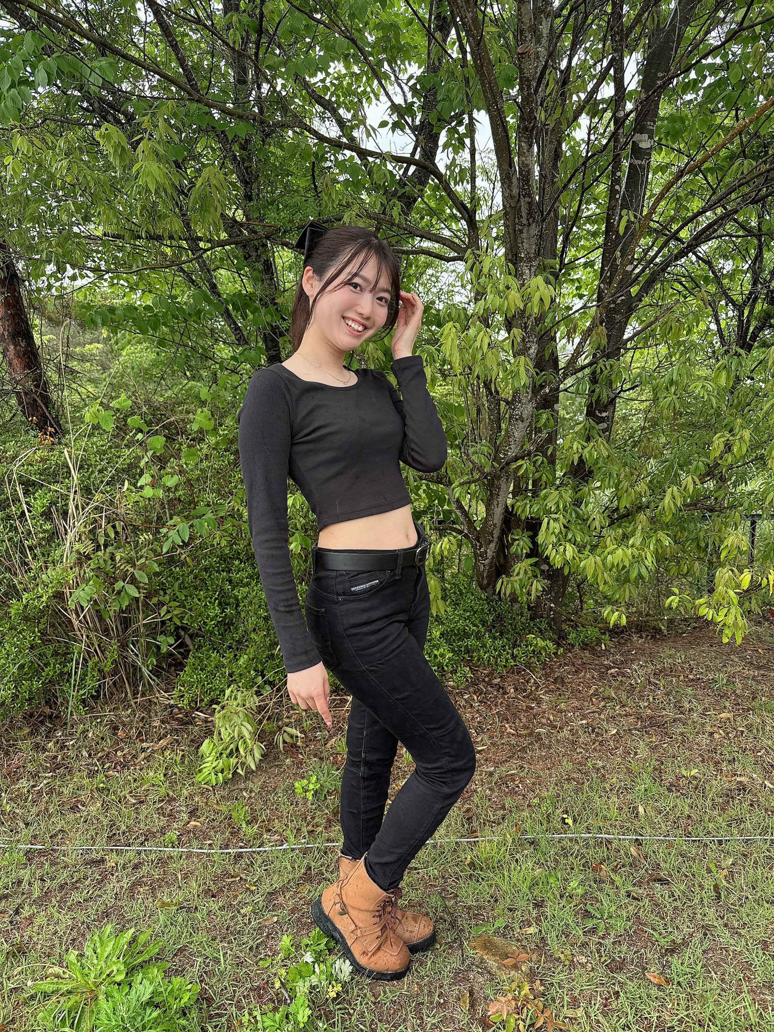 パンツ　その1 大阪店WEB限定受注制【Chikashitsu +】zip cargo pants | OUR