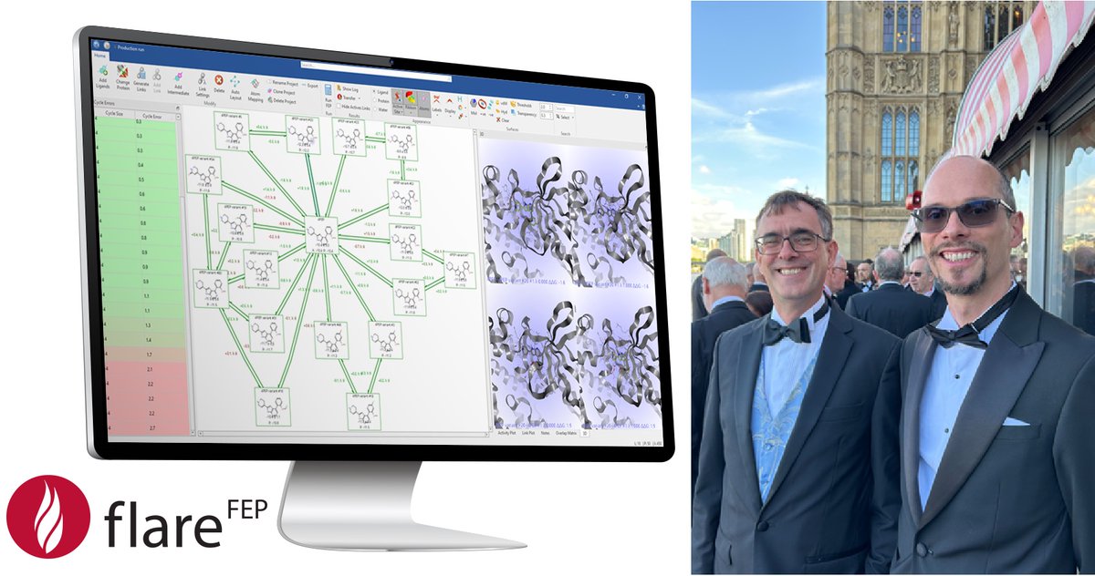 Congratulations to Professor Julien Michel and industry partners Cresset and OpenBioSim for being recognised by the SCI Innovation &amp; Sustainability Awards 2025 for their work to transform computational drug discovery! Read more in our news story➡️ edin.ac/3Si5dnr