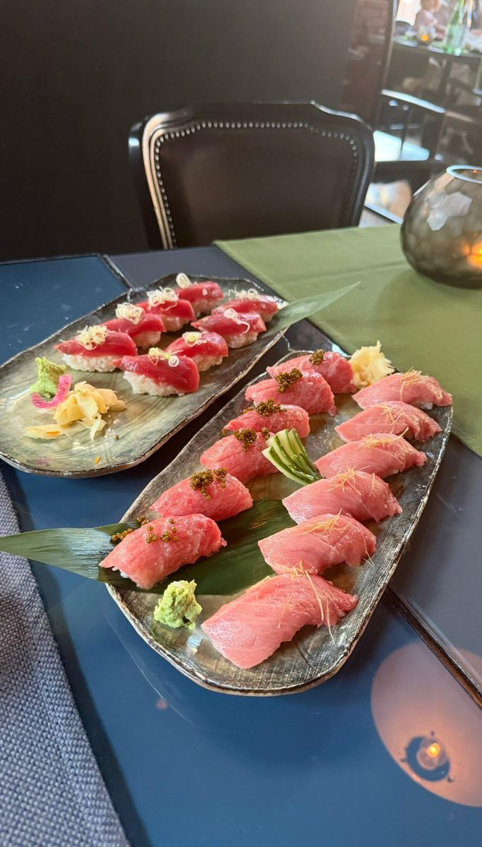 An unforgettable evening at the Conservatorium Hotel..  Sushi dreams came true and the vibes were just right. Good food, great company, and a setting that feels like a secret escape in the heart of the city. 🍣💫 #DateNightDoneRight #CityNights