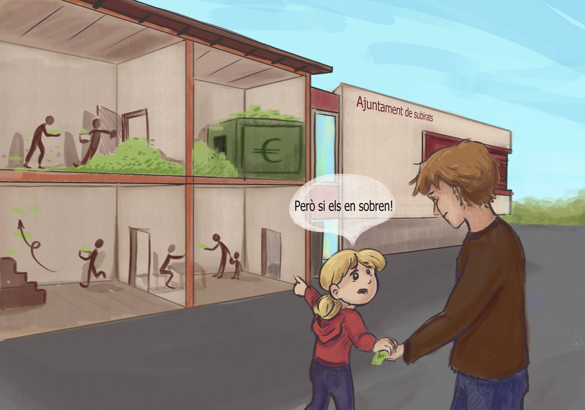 🧵 1/3
Ja tenim el tancament dels comptes municipals de #Subirats del 2024.
📈 Es pugen els impostos, però els diners a caixa i bancs s’han duplicat:
→ 2023: 1 M€
→ 2024: 2,5 M€
Més pressió fiscal i menys retorn: manca de gestió.