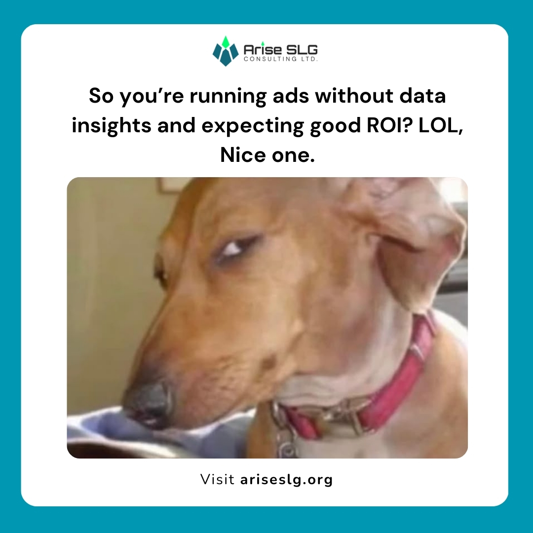 AriseSLG's tweet photo. Stop guessing and start knowing.

At AriseSLG, we empower your business with real data analysis, marketing intelligence, and research so you get the results you deserve. Don’t be like this guy—get serious about your strategy!

Visit us at https://t.co/gnWBECTSX5 and let’s grow your business the smart way.

#DataDriven #MarketingStrategy #BusinessGrowth #AriseSLG #DataAnalysis #MarketResearch #BetterROI