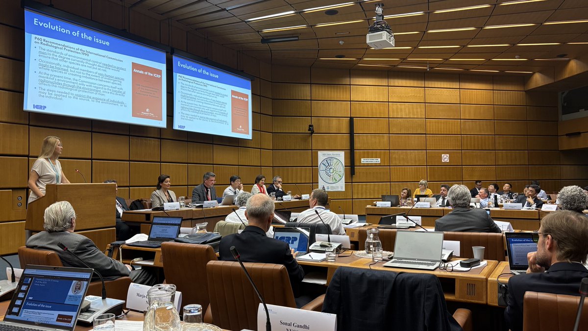 This week in Vienna, Deputy Scientific Secretary Olga German updated the IAEA Commission on Safety Standards (CSS), highlighting developments in radiological protection of the environment, and our ongoing work across the world. 

#internationalcooperation