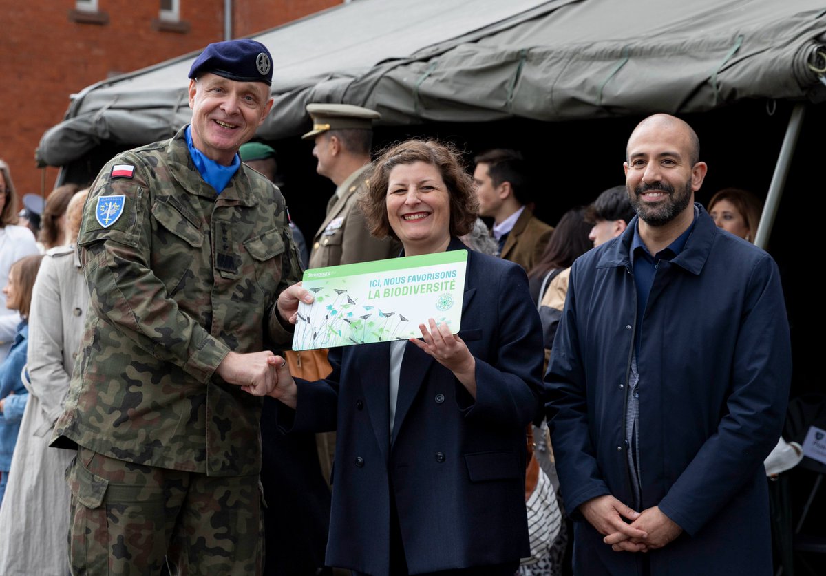 We earned the CHAMPION level in Biodiversity and environmental protection for enterprises!
more info: eurocorps.org/eurocorps-gree…