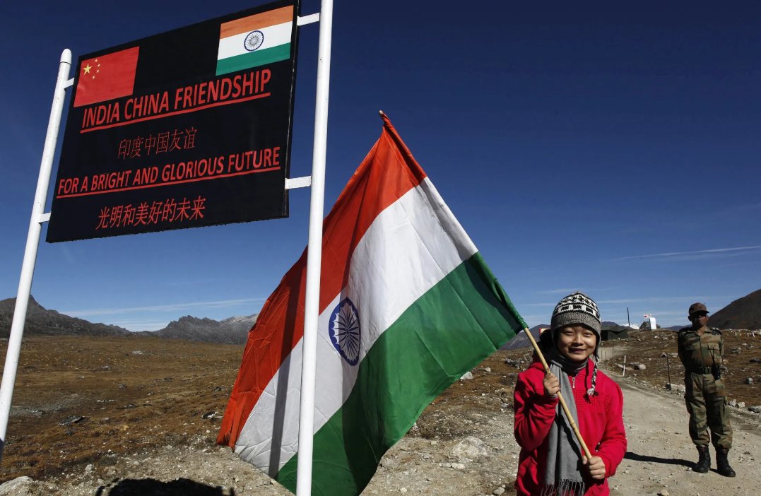My pick for photo of the day!

India-China Friendship for a Bright and Glorious Future: