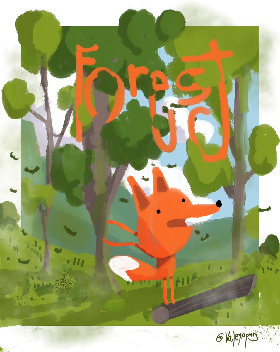 Valexopurs's tweet photo. Fox in the forest
#art #painting #illustration https://t.co/zgzMTaUGwF