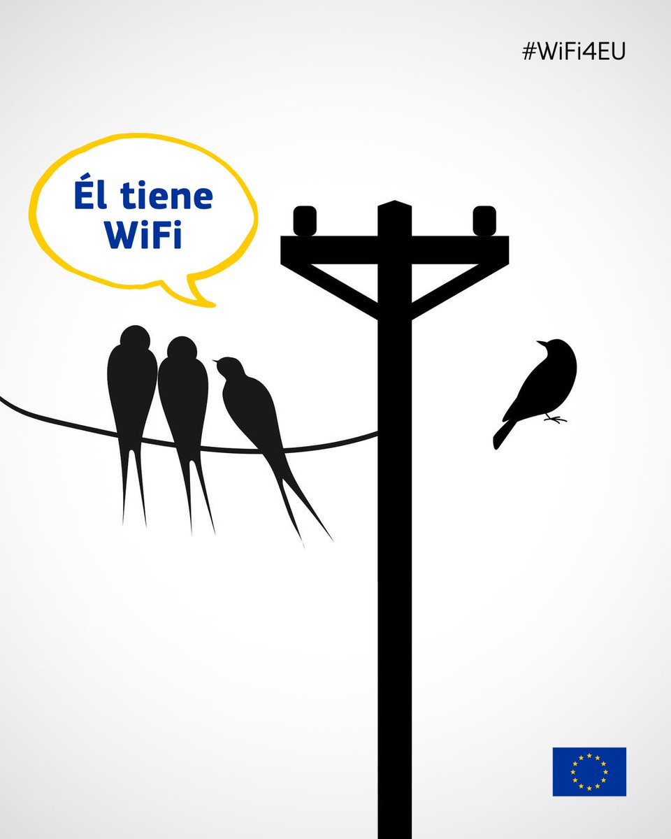 Comisión Europea en España (@comisioneuropea) on Twitter photo 🐦⬛Internet gratis en toda Europa, ¿un sueño o una realidad?
¡La iniciativa 🇪🇺 #WiFi4EU te da acceso a +90000 puntos WiFi gratuitos en toda la UE!
Navega seguro en parques, bibliotecas, escuelas, centros de salud...
Descarga la app:
🔗europa.eu/!TggcYp
<a href="/DigitalEU/">Digital EU 🇪🇺</a> 🐦⬛Internet gratis en toda Europa, ¿un sueño o una realidad?
¡La iniciativa 🇪🇺 #WiFi4EU te da acceso a +90000 puntos WiFi gratuitos en toda la UE!
Navega seguro en parques, bibliotecas, escuelas, centros de salud...
Descarga la app:
🔗europa.eu/!TggcYp
<a href="/DigitalEU/">Digital EU 🇪🇺</a>