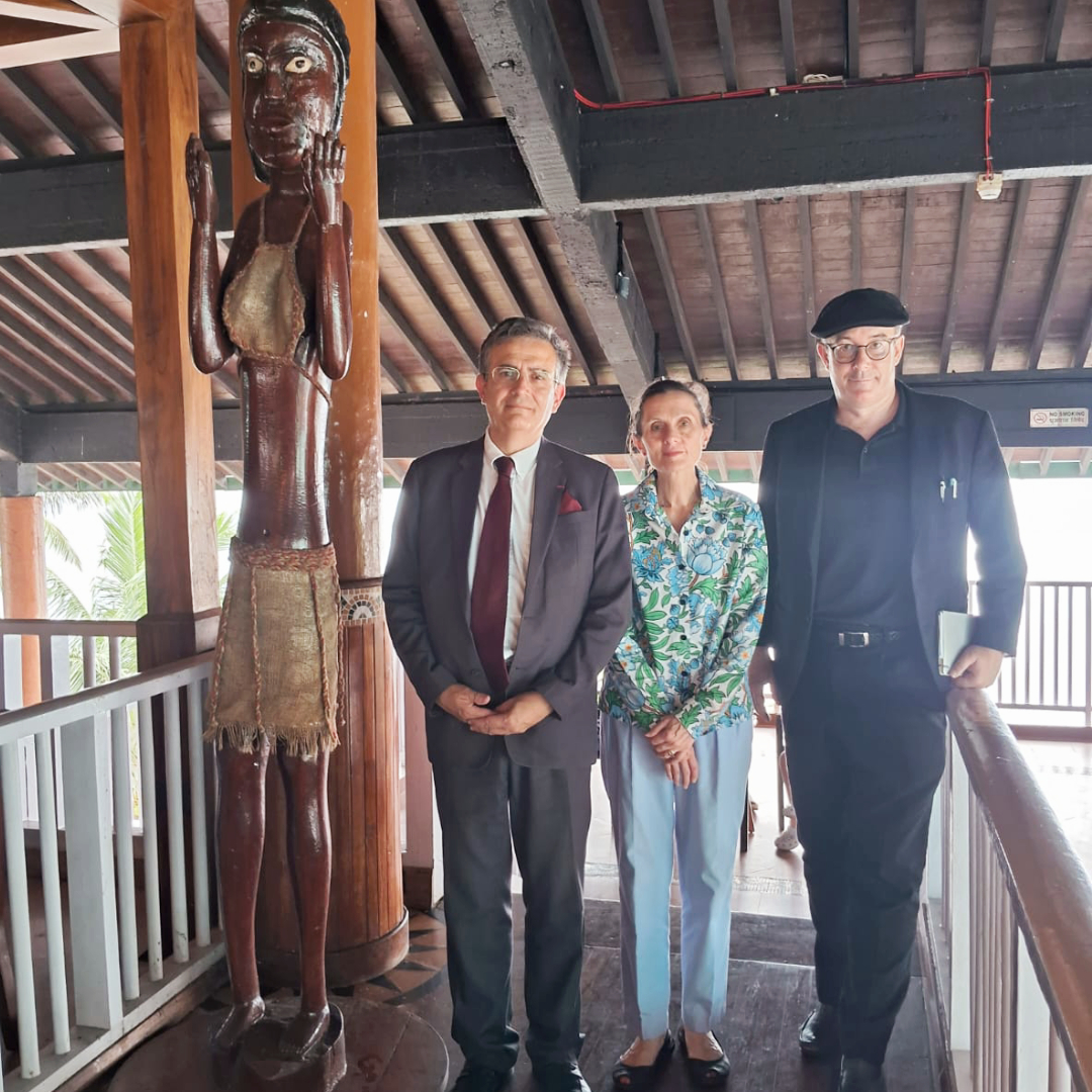 Glad to be on my maiden visit to Sri Vijaya Puram #PortBlair for the port call of French Navy Hydrographic &amp; Oceanographic Survey Vessel, Beautemps-Beaupré.

Marine conservation and sustainable blue economy are in focus as France gears up to host the Third UN Ocean Conference.