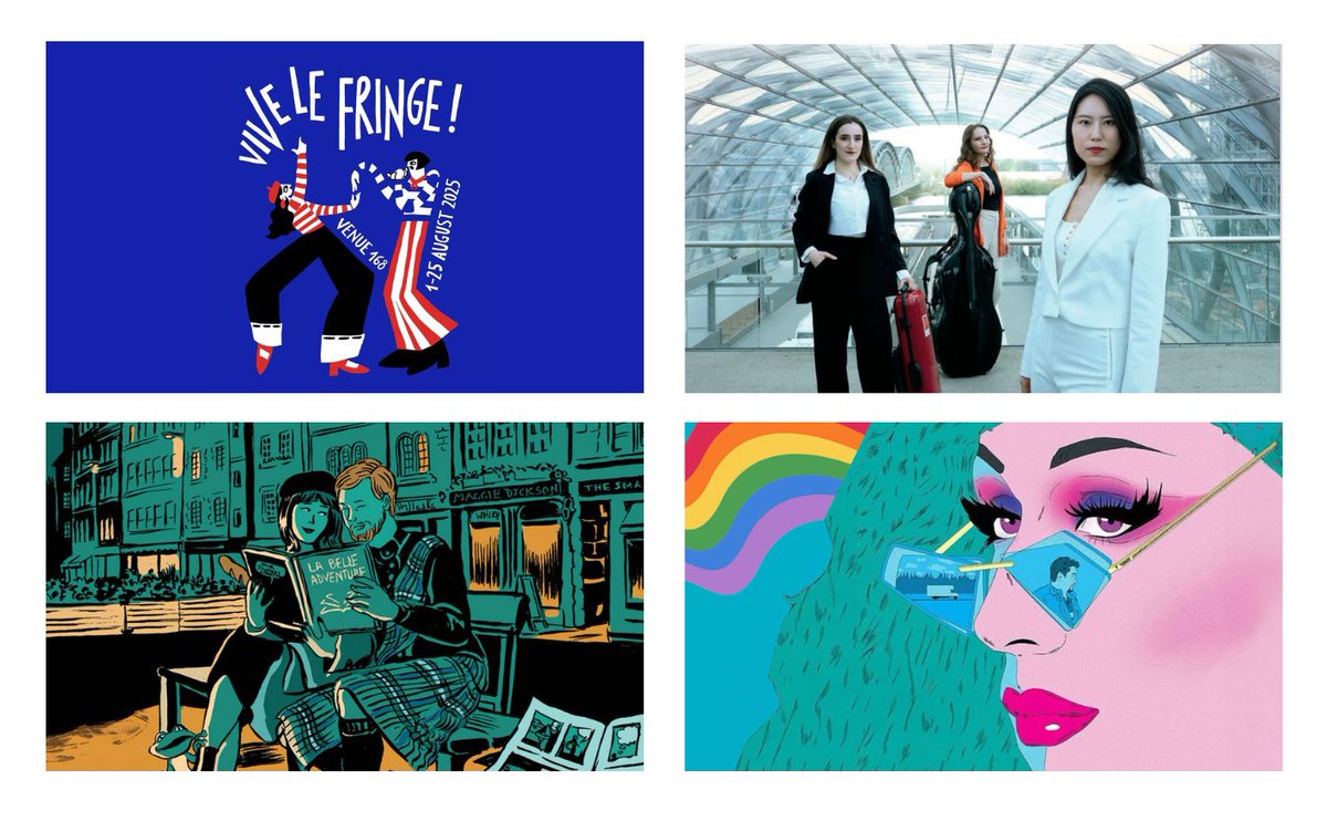 Institut français d'Ecosse (@ifecosse) on Twitter photo Make Music Day with Trio Contrasti, Auld Alliance Comics Festival, Pride Month short films, "Vive le Fringe" Festival... Discover our programme for this summer at <a href="/ifecosse/">Institut français d'Ecosse</a>! 🌞🌈
More info: bit.ly/43Itae6
Join our mailing list: bit.ly/408uLpD Make Music Day with Trio Contrasti, Auld Alliance Comics Festival, Pride Month short films, "Vive le Fringe" Festival... Discover our programme for this summer at <a href="/ifecosse/">Institut français d'Ecosse</a>! 🌞🌈
More info: bit.ly/43Itae6
Join our mailing list: bit.ly/408uLpD