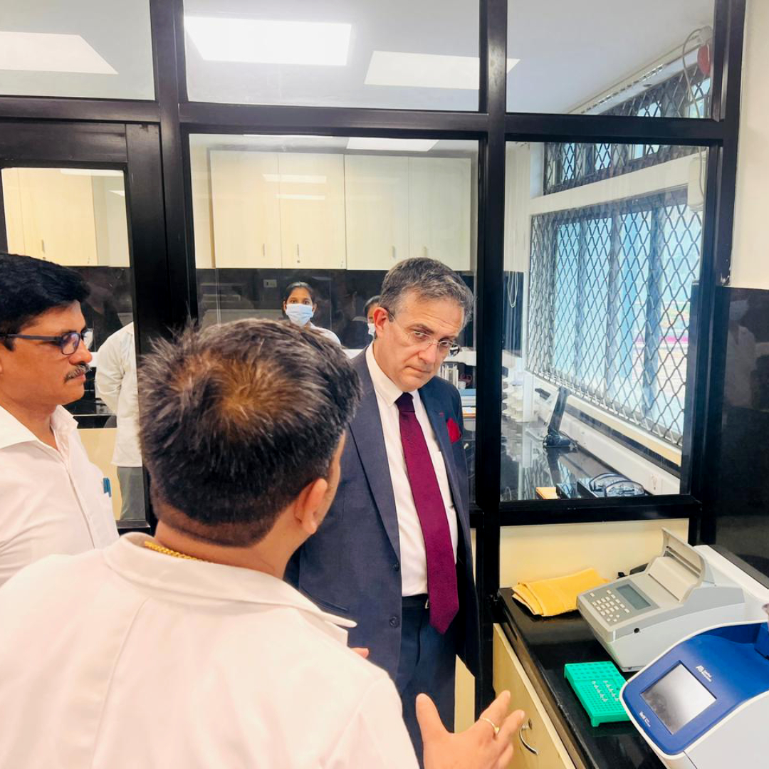 Starting my Sri Vijaya Puram #PortBlair visit <a href="/MoesNiot/">MoES NIOT</a>, with which France &amp; India have a rich blue economy partnership. 🇮🇳NIOT researchers will join 🇫🇷Nautile submarine expedition to deepen scientific knowledge on the ocean - a shared aim of UN Ocean Conference in Nice, France.