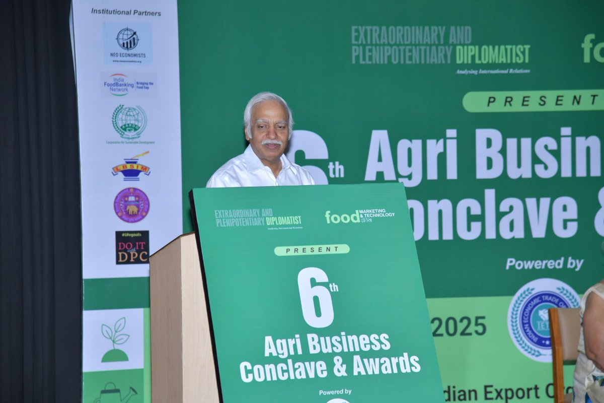 The Diplomatist Magazine (@the_diplomatist) on Twitter photo <a href="/professorjoshi/">Prof. Rakesh Mohan Joshi</a> delivering the inaugural speech at 6th Agri Business Conclave and Awards, 2025, held at FIEO, New Delhi
<a href="/kanchi_batra89/">Kanchi Batra</a> <a href="/professorjoshi/">Prof. Rakesh Mohan Joshi</a> delivering the inaugural speech at 6th Agri Business Conclave and Awards, 2025, held at FIEO, New Delhi
<a href="/kanchi_batra89/">Kanchi Batra</a>