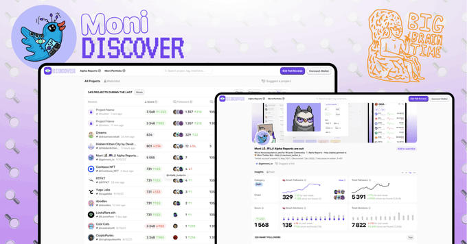 都讲了多少次了，还不会找alpha项目？我的赚钱方法都教了，还不学我真没办法！

Moni <a href="/getmoni_io/">Moni 🧙‍♂️</a> 软件是收费的，但是免费的已经够用了！当然你就愿意付费，有钱也行，正好官方为了庆祝披萨节，使用优惠码：PIZZA 可享受 25% 折扣，接下来就是正题
discover.getmoni.io/?ref=LVHCWS

主要几个我常用的功能
