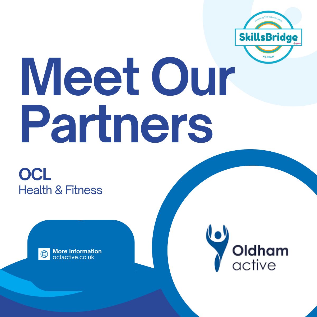 Meet the #SkillsBridge Partners joining us at the upcoming Marketplace Event! OCL help people with Health &amp; Fitness