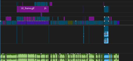 Bro, i need to learn how to make cleaner timelines. there is shit fucking everywhere