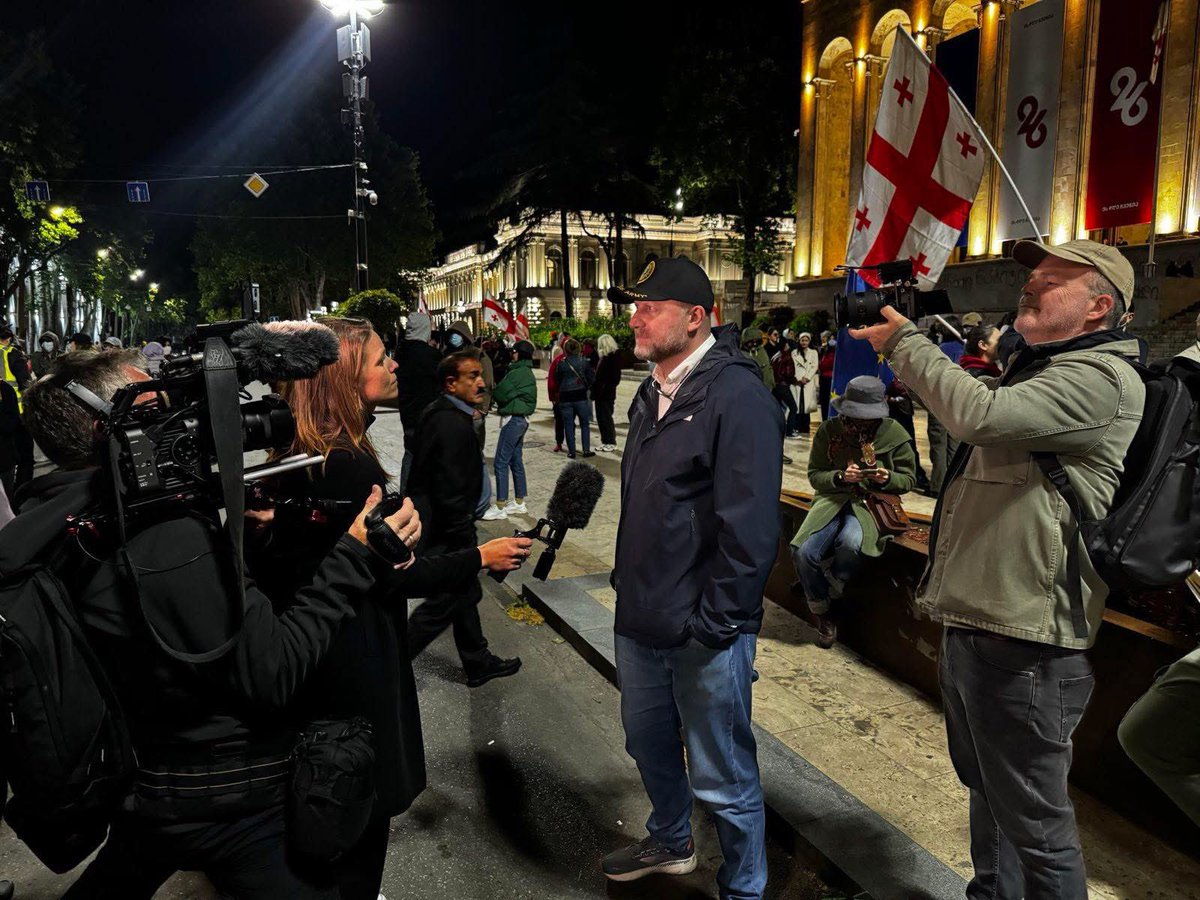 Dan Barna (@danbarnausr) on Twitter photo Zurab Japaridze <a href="/Zuraja/">Zurab Girchi Japaridze</a>, leader of Georgia's pro-Russian government opposition and head of our European family party <a href="/GIRCHIMF/">Girchi•More Freedom</a>, has been arrested in a sham political trial.
Democracy, freedom, and the rights of Georgian citizens are in danger. The pro-Russian government aims to Zurab Japaridze <a href="/Zuraja/">Zurab Girchi Japaridze</a>, leader of Georgia's pro-Russian government opposition and head of our European family party <a href="/GIRCHIMF/">Girchi•More Freedom</a>, has been arrested in a sham political trial.
Democracy, freedom, and the rights of Georgian citizens are in danger. The pro-Russian government aims to