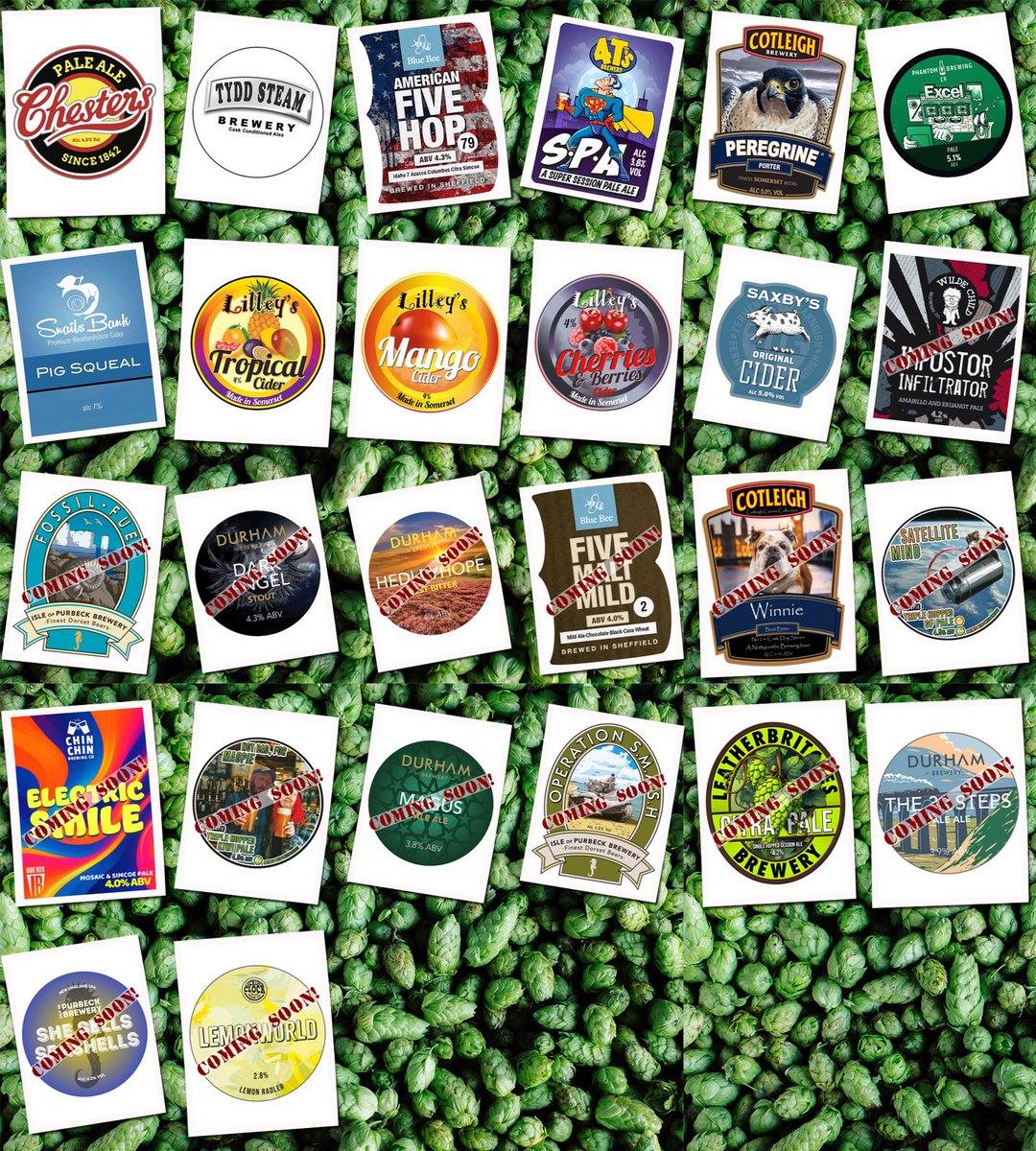 Beer Under The Clock (@beer_under) on Twitter photo Catch the sunshine in Town Hall Yard before the traditional Bank Holiday weather kicks in 😎
Beer Board: bit.ly/3n1eNM2
<a href="/ShipstoneBeer/">Shipstone's Beer Co.</a> <a href="/TYDDSTEAM/">Tydd Steam</a> <a href="/BlueBeeBrewery/">Blue Bee Brewery</a> <a href="/4tsbrewery/">4T's Brewery</a> <a href="/brewery_b/">Nuttycombe brewery</a> <a href="/PhantomBrewCo/">Phantom Brewing Co</a> <a href="/Snailsbankcider/">Snailsbank Cider</a> <a href="/lilleyscider/">Lilley's Cider</a> <a href="/saxbyscider/">Saxby's Cider</a>
#RealAleFinder Catch the sunshine in Town Hall Yard before the traditional Bank Holiday weather kicks in 😎
Beer Board: bit.ly/3n1eNM2
<a href="/ShipstoneBeer/">Shipstone's Beer Co.</a> <a href="/TYDDSTEAM/">Tydd Steam</a> <a href="/BlueBeeBrewery/">Blue Bee Brewery</a> <a href="/4tsbrewery/">4T's Brewery</a> <a href="/brewery_b/">Nuttycombe brewery</a> <a href="/PhantomBrewCo/">Phantom Brewing Co</a> <a href="/Snailsbankcider/">Snailsbank Cider</a> <a href="/lilleyscider/">Lilley's Cider</a> <a href="/saxbyscider/">Saxby's Cider</a>
#RealAleFinder